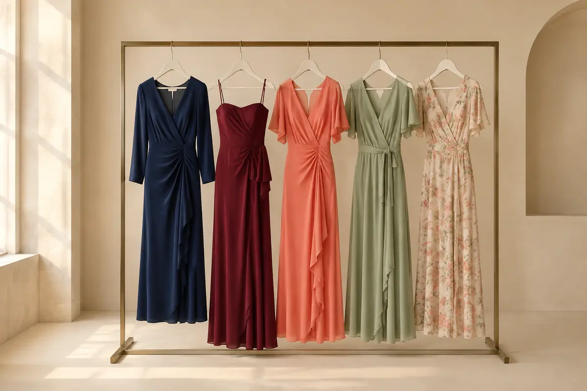 Imagen destacada de Qué color de vestido elegir para una boda